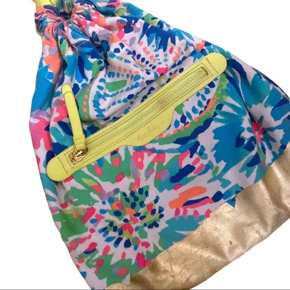 Lilly Pulitzer Backpack/Tote - Picture 3 of 11